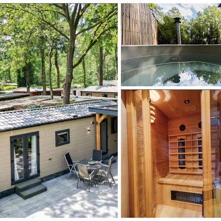 Veluwe Hoenderloo Luxury Chalet With Private Sauna And Hot Tub - Swimming Pool Tennis Court Supermarket Bowling Alley Theatre And Entertainment For Children المظهر الخارجي الصورة