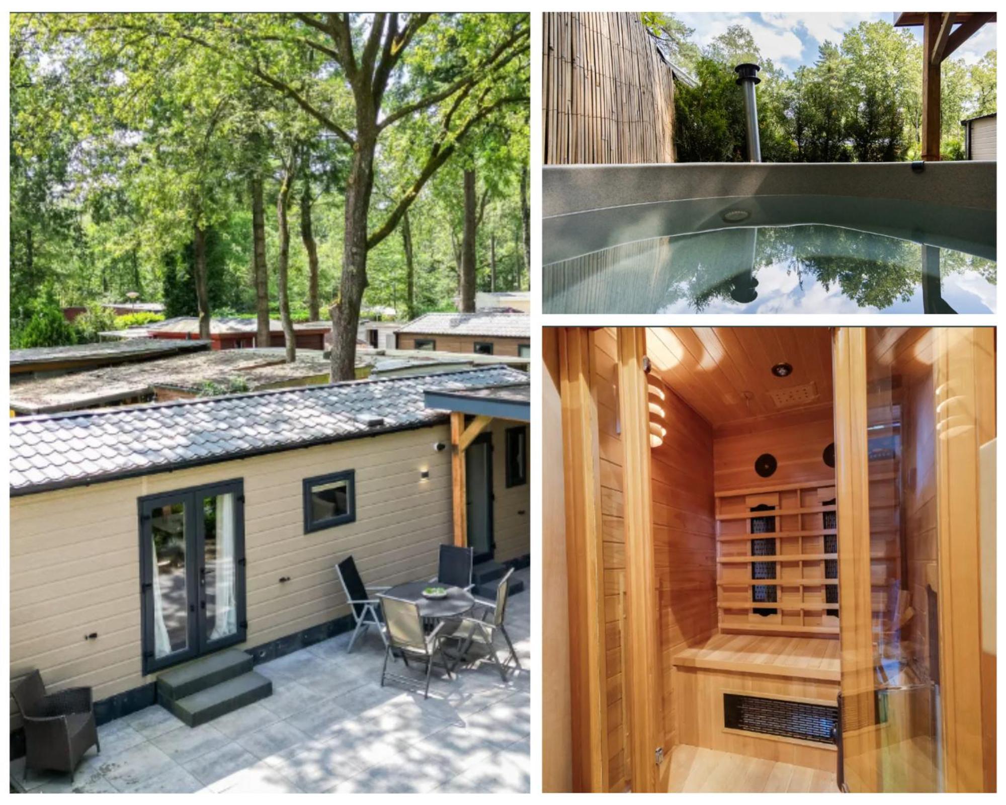 Veluwe Hoenderloo Luxury Chalet With Private Sauna And Hot Tub - Swimming Pool Tennis Court Supermarket Bowling Alley Theatre And Entertainment For Children المظهر الخارجي الصورة